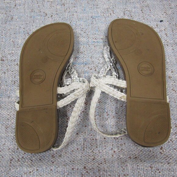 Wonder Nation Girls Shoes White Size 13 - Picture 5 of 6